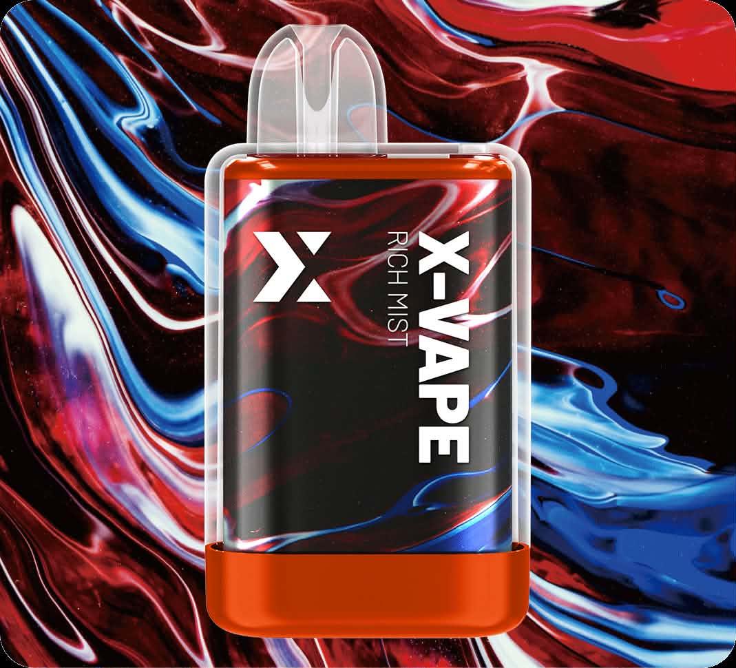 X-VAPE RICH MIST disposable, wholesale pack